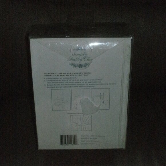 NWT Simply Shabby Chic Decorative Drapery Tiebacks Holdbacks Metal NIB Target - Picture 3 of 3